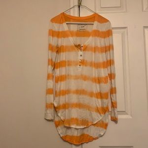 We The Free long sleeve striped shirt